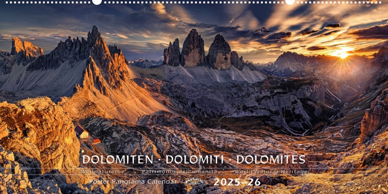 Dolomiten Panoramakalender 2025-26