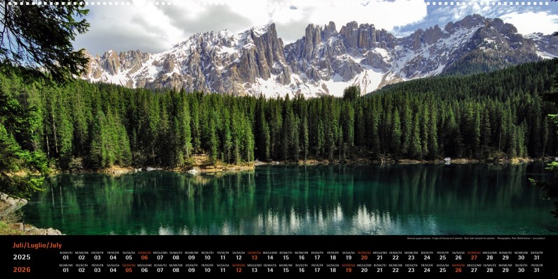 Dolomiten Panoramakalender 2025-26