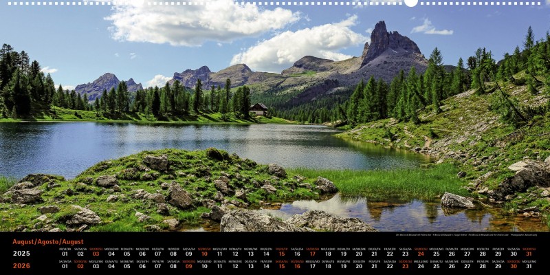 Dolomiten Panoramakalender 2025-26