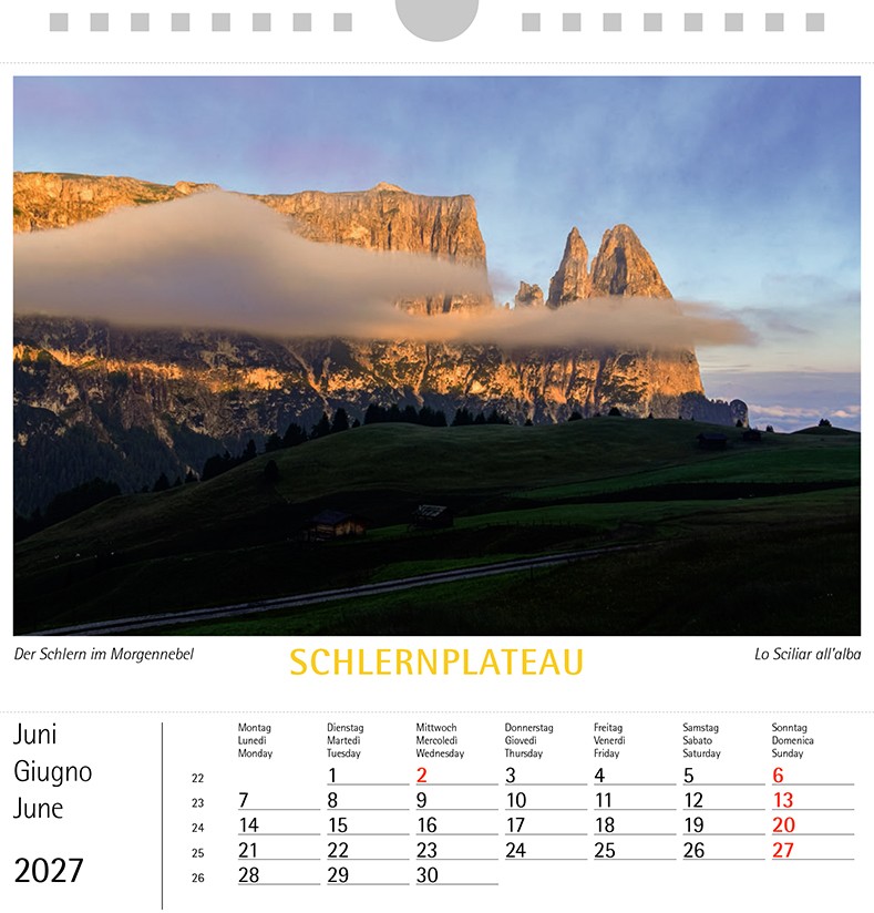 Seiser Alm-Schlern  / Alpe di Siusi 2027 