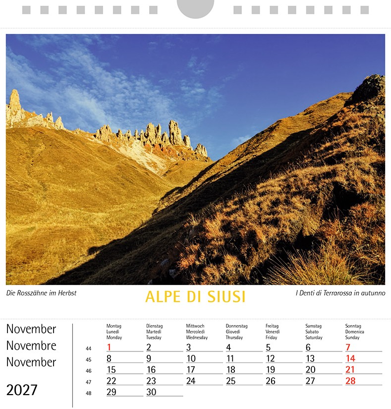 Seiser Alm-Schlern  / Alpe di Siusi 2027 