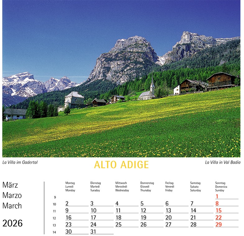 South Tyrol  2026 