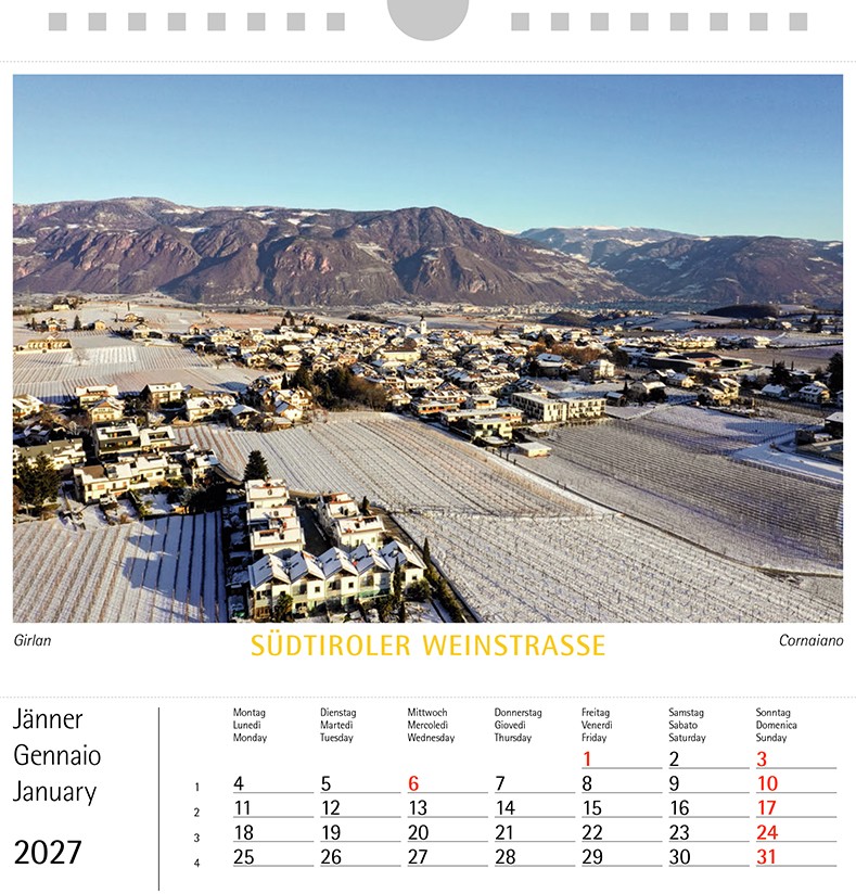 Südtiroler Weinstrasse 2027