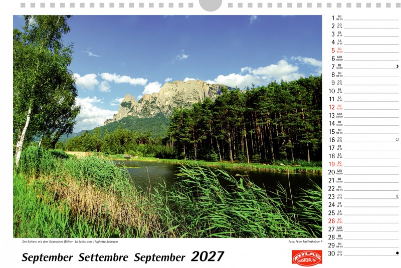 Seiser Alm-Schlern / Sciliar-Alpe di Siusi 2027 