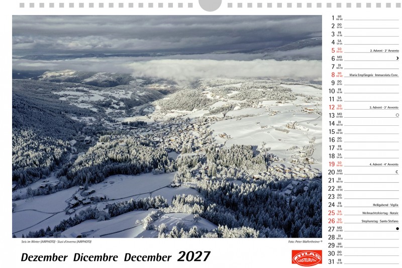 Seiser Alm-Schlern / Sciliar-Alpe di Siusi 2027 